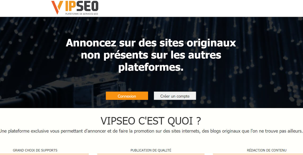 plateforme de netlinking VipSEO